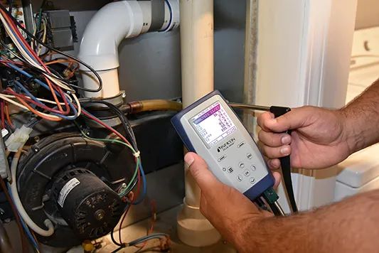 Inficon Flue-Mate Application Photo
