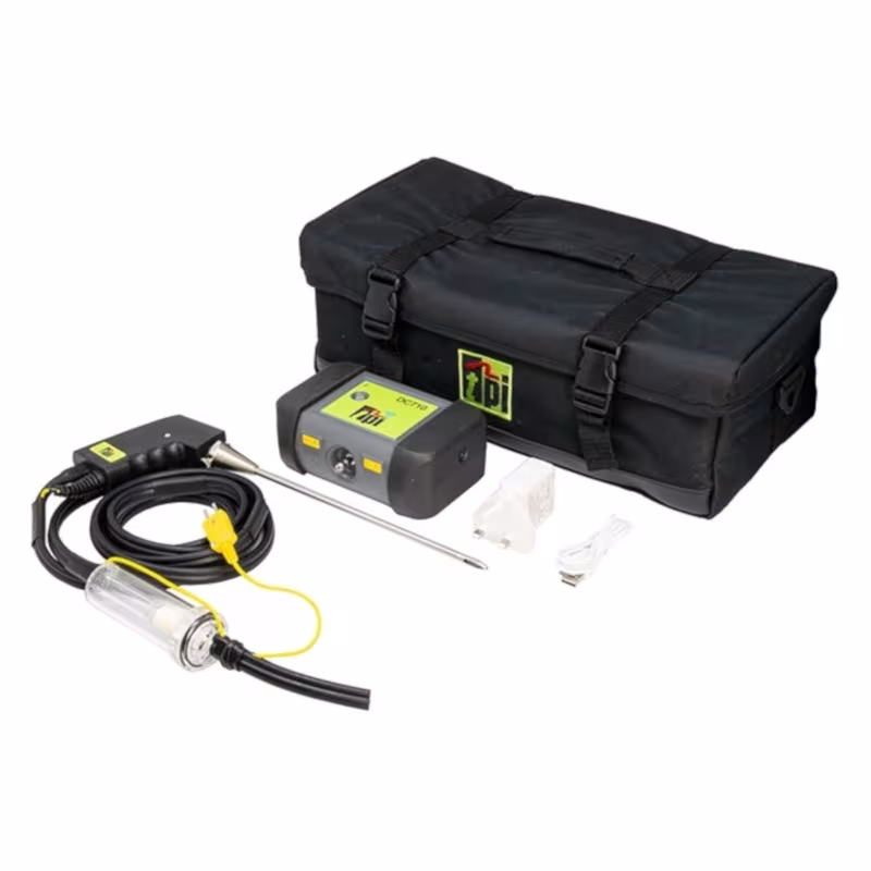 TPI DC710c1 Combustion Flue Gas Analyzer Kit with App