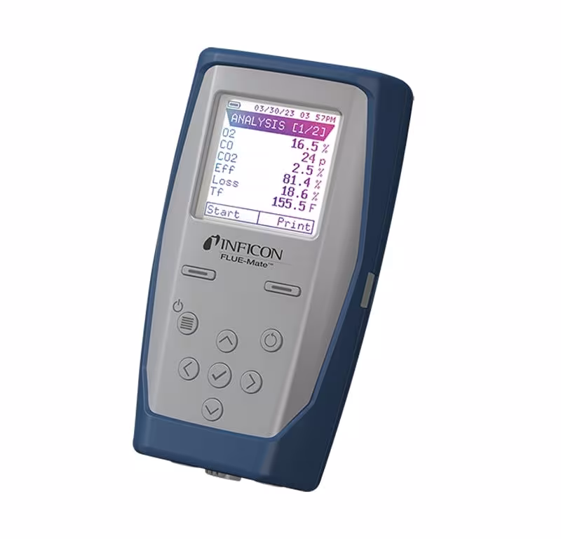 Inficon Flue-Mate Combustion Analyzer