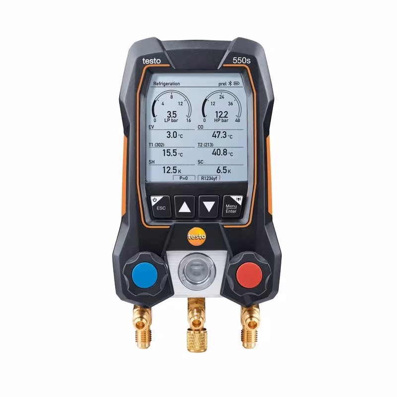 Testo 550s Smart Digital Manifold Basic Kit